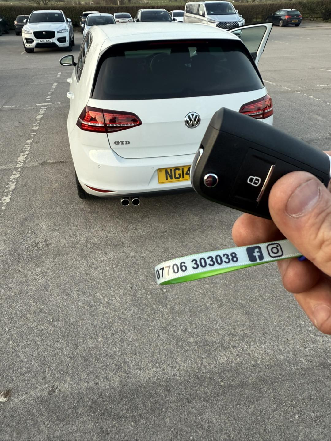 VW Golf GTD key replacement near Whitby